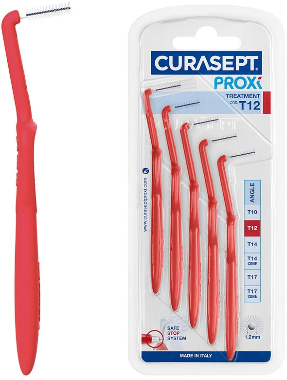 Curasept Proxi Angle T12 Rosso/Red - Curasept Proxi Angle T12 Rosso/Red
