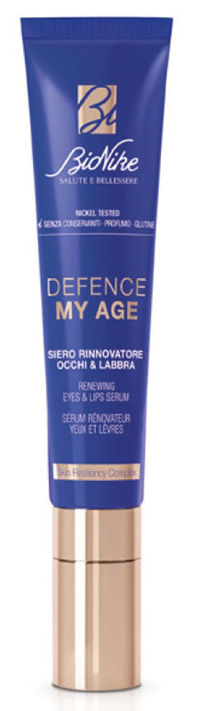 Bionike Defence My Age Siero Rinnovatore Contorno Occhi Labbra 15ml - Bionike Defence My Age Siero Rinnovatore Contorno Occhi Labbra 15ml