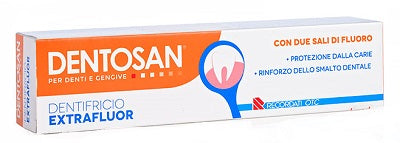 Dentosan Extrafluor Dentifricio 75 Ml - Dentosan Extrafluor Dentifricio 75 Ml