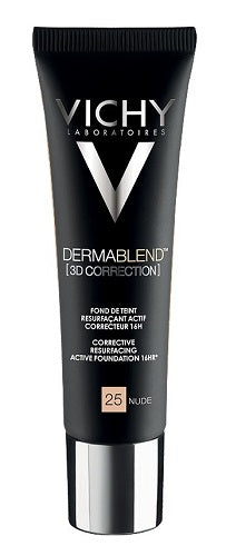 Vichy Dermablend 3D Fondotinta Coprente Per Pelle Grassa Con Imperfezioni Tonalità 25 30ml