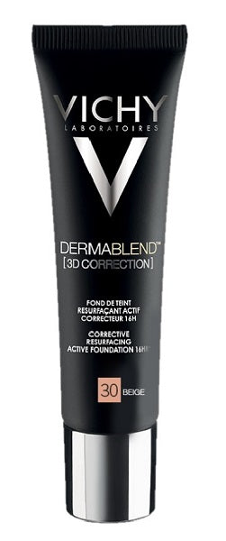 Vichy Dermablend 3D Fondotinta Coprente Per Pelle Grassa Con Imperfezioni Tonalità 35 30ml