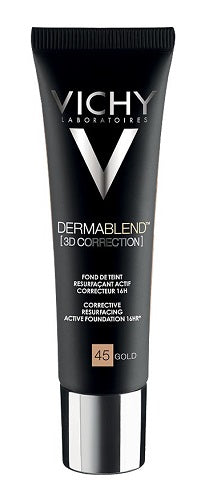 Vichy Dermablend 3D Fondotinta Coprente Per Pelle Grassa Con Imperfezioni Tonalità 45 30ml - Vichy Dermablend 3D Fondotinta Coprente Per Pelle Grassa Con Imperfezioni Tonalità 45 30ml