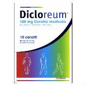 DICLOREUM ANTINFIAMMATORIO LOCALE 180 MG CEROTTI MEDICATI