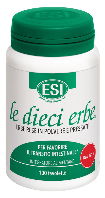 Le Dieci Erbe 100 Tavolette 40 G - Le Dieci Erbe 100 Tavolette 40 G