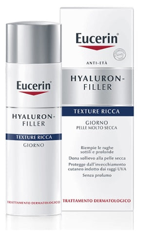 Eucerin Hyaluron-Filler Texture Ricca Giorno 50 Ml - Eucerin Hyaluron-Filler Texture Ricca Giorno 50 Ml