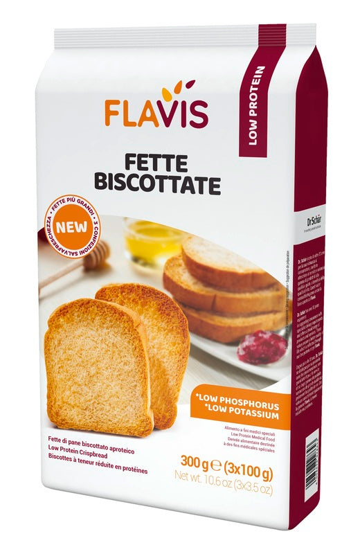 Flavis Fette Biscottate 300 G - Flavis Fette Biscottate 300 G