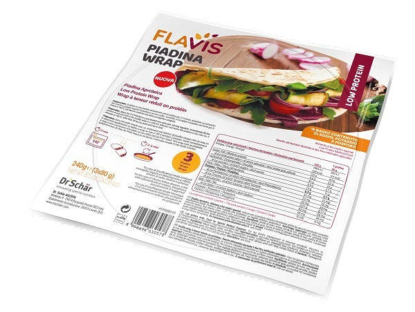 Mevalia Flavis Piadina 240 G - Mevalia Flavis Piadina 240 G