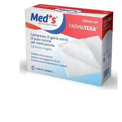 Garza Compressa Meds Farmatexa Oculare 10 Pezzi - Garza Compressa Meds Farmatexa Oculare 10 Pezzi