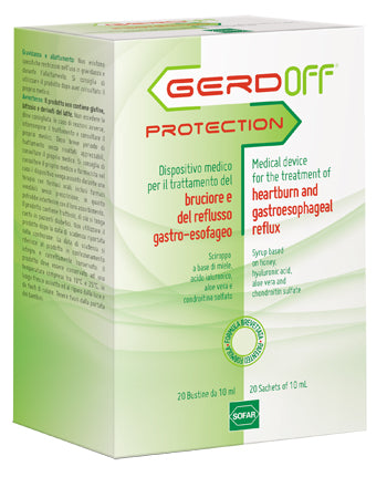 Gerdoff Protection Sciroppo 20 Buste 10 Ml - Gerdoff Protection Sciroppo 20 Buste 10 Ml