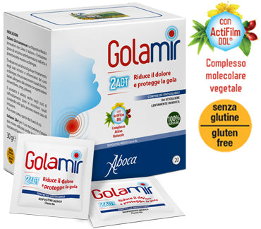 Golamir 2Act 20 Compresse Orosolubili Da 1,5 G - Golamir 2Act 20 Compresse Orosolubili Da 1,5 G