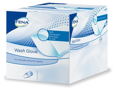 Guanto Per Igiene Tena Wash 50 Pezzi - Guanto Per Igiene Tena Wash 50 Pezzi