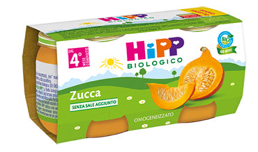 Hipp Bio Hipp Bio Omogeneizzato Zucca 2X80 G - Hipp Bio Hipp Bio Omogeneizzato Zucca 2X80 G