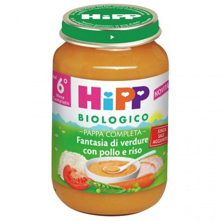 Hipp Bio Pappa Pronta Fantas Verd Pollo Riso 190 G - Hipp Bio Pappa Pronta Fantas Verd Pollo Riso 190 G