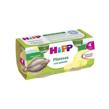 Hipp Omogeneizzato Platessa Con Patate 2X80 G - Hipp Omogeneizzato Platessa Con Patate 2X80 G