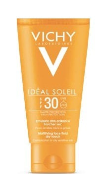 Vichy Ideal Soleil Emulsione Anti-Lucidità Effetto Asciutto SPF 30 50 ml - Vichy Ideal Soleil Emulsione Anti-Lucidità Effetto Asciutto SPF 30 50 ml