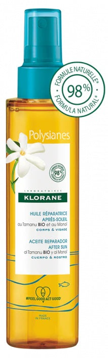 Klorane Olio Ristrutturante Doposole Viso E Corpo 150ml