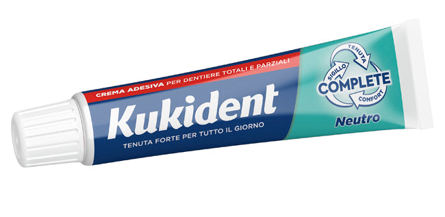 Kukident Neutro Crema Adesiva Dentiere 65 G - Kukident Neutro Crema Adesiva Dentiere 65 G