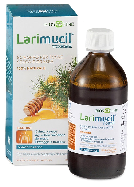 Larimuciltosse Bambini Sciroppo 175 Ml Ce 0476 230 G - Larimuciltosse Bambini Sciroppo 175 Ml Ce 0476 230 G