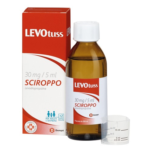 Levotuss Sciroppo 200ml 30mg/5ml - Levotuss Sciroppo 200ml 30mg/5ml