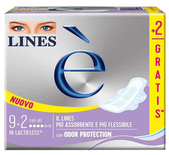 Lines E' Ali Carry Pack 9 + 2 Pezzi - Lines E' Ali Carry Pack 9 + 2 Pezzi