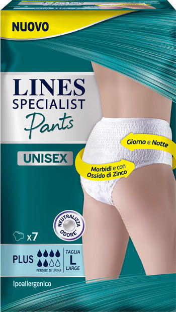 Lines Specialist Pants Unisex Plus Taglia L - 7 Pezzi - Lines Specialist Pants Unisex Plus Taglia L - 7 Pezzi