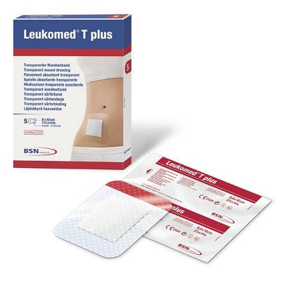 Medicazione Post-Operatoria Leukomed T Plus Trasparente Impermeabile 8 X 10 Cm - Medicazione Post-Operatoria Leukomed T Plus Trasparente Impermeabile 8 X 10 Cm