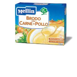 Mellin Brodo Carne Pollo 10 Bustine X 5 G - Mellin Brodo Carne Pollo 10 Bustine X 5 G