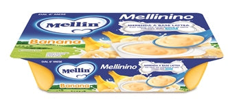 Mellinino Merenda Banana 6 X 55 G - Mellinino Merenda Banana 6 X 55 G