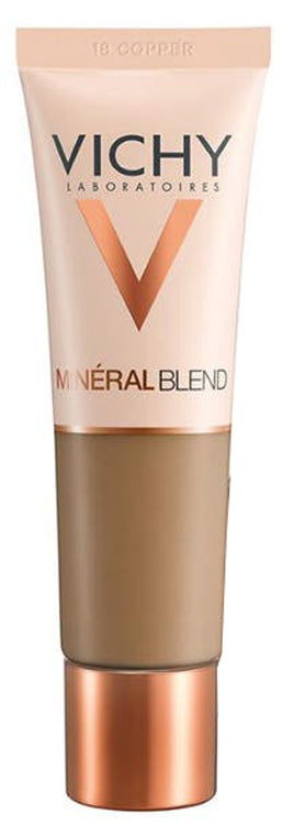 Vichy Mineral Blend Fondotinta Fluido 18 Copper 30ml - Vichy Mineral Blend Fondotinta Fluido 18 Copper 30ml