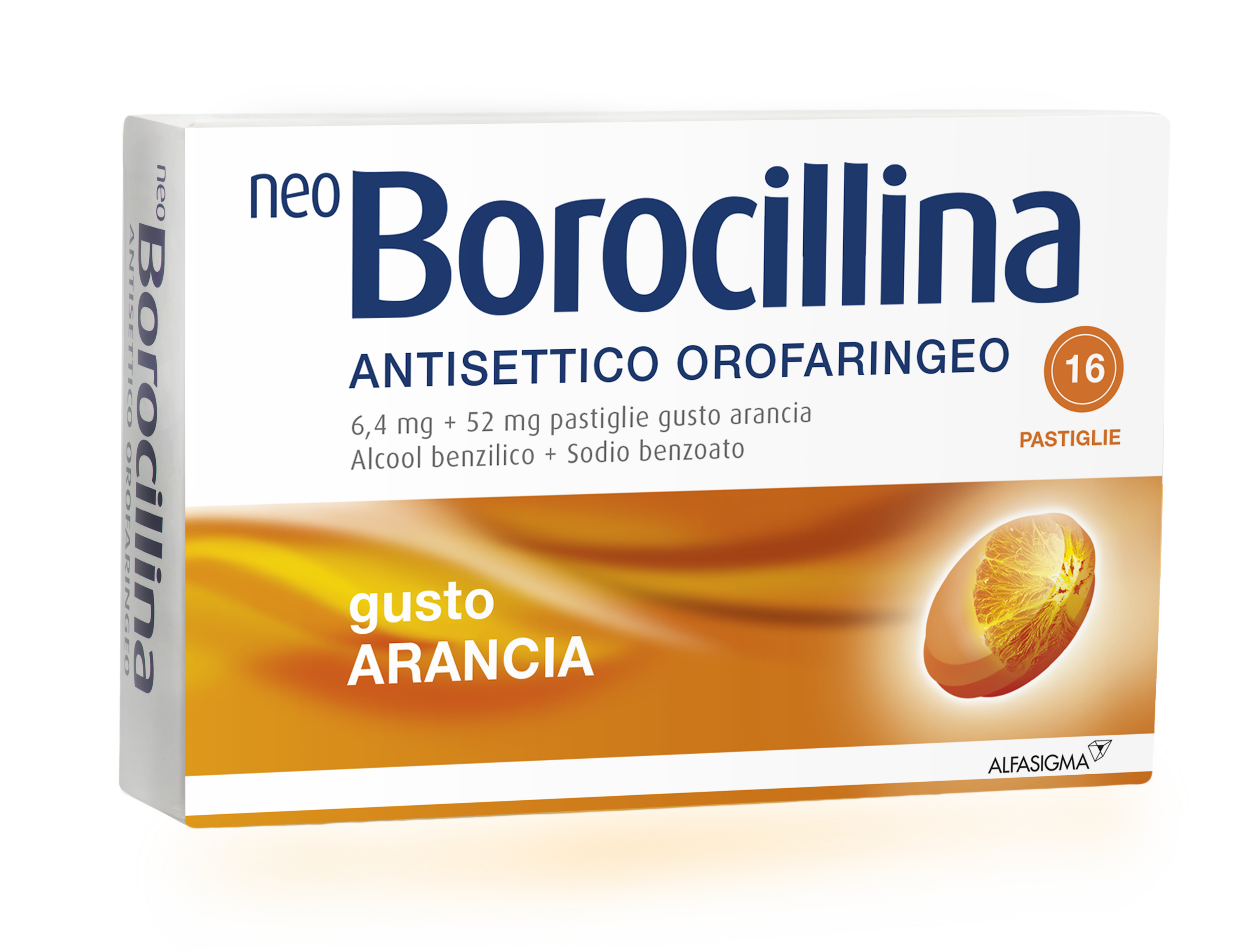 NEO BOROCILLINA ANTISETTICO OROFARINGEO 6,4 MG + 52 MG - NEO BOROCILLINA ANTISETTICO OROFARINGEO 6,4 MG + 52 MG