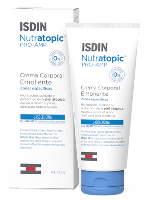 Nutratopic Pro-Amp Crema Corpo Emolliente 200 Ml - Nutratopic Pro-Amp Crema Corpo Emolliente 200 Ml