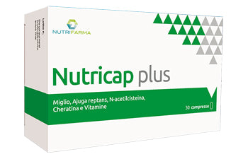 Nutricap Plus 30 + 30 Compresse - Promo 1+1 Prezzo Speciale - Tot. 60 compresse - Nutricap Plus 30 + 30 Compresse - Promo 1+1 Prezzo Speciale - Tot. 60 compresse