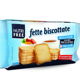 NUTRIFREE FETTE BISCOTTATE 225 G - NUTRIFREE FETTE BISCOTTATE 225 G