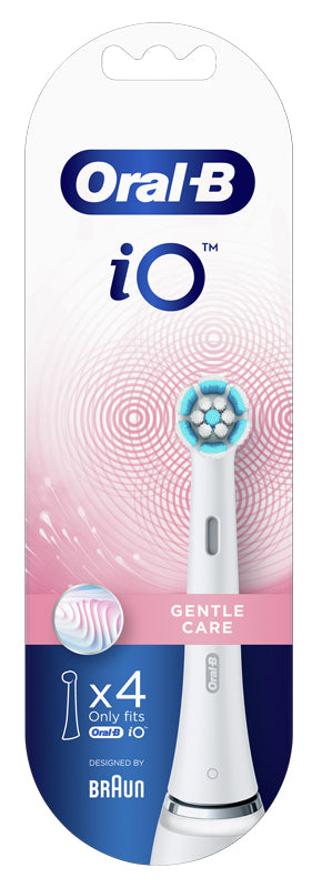 Oralb Power Refill Io Gentle Clean White 4 Pezzi