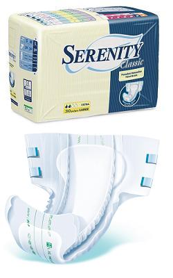 Pannolone Per Incontinenza Serenity Classic Superdry Formatoextra Large 30 Pezzi - Pannolone Per Incontinenza Serenity Classic Superdry Formatoextra Large 30 Pezzi