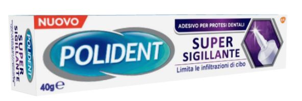 Polident Super Sigillante Adesivo Protesi Dentale 40 G - Polident Super Sigillante Adesivo Protesi Dentale 40 G