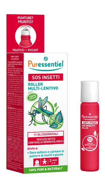 Puressentiel Sos Insetti Roller 11 Oli Essenziali 5 Ml - Puressentiel Sos Insetti Roller 11 Oli Essenziali 5 Ml