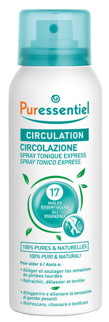 Puressentiel Spray Tonico Express Circolazione 100 Ml - Puressentiel Spray Tonico Express Circolazione 100 Ml