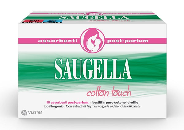 Saugella Cotton Touch Assorbenti Postpartum - Saugella Cotton Touch Assorbenti Postpartum