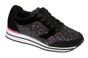 Scarpa Charlize Two Glitter+Suede+Synthetic W Black 36 - Scarpa Charlize Two Glitter+Suede+Synthetic W Black 36