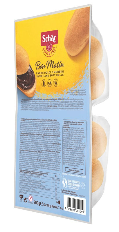 Schar Bon Matin Pane Dolce 200 G - Schar Bon Matin Pane Dolce 200 G