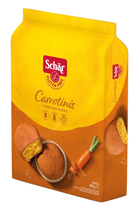 Schar Carrotinis Merendine 4 X 50 G - Schar Carrotinis Merendine 4 X 50 G