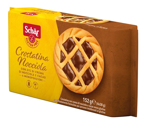 Schar Crostatina Nocciola 4 X 38 G - Schar Crostatina Nocciola 4 X 38 G