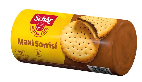 Schar Maxi Sorrisi Biscotto 250 G - Schar Maxi Sorrisi Biscotto 250 G