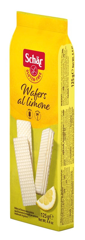 Schar Wafer Limone 125 G - Schar Wafer Limone 125 G