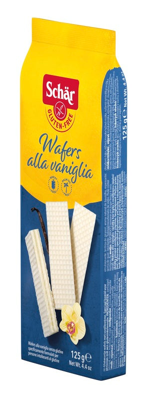 Schar Wafers Vaniglia 125 G - Schar Wafers Vaniglia 125 G