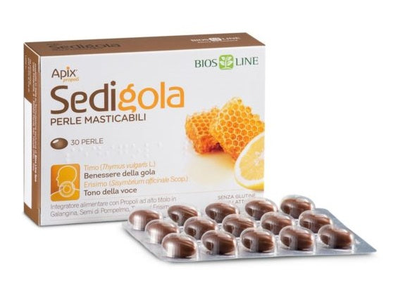 Sedigola Perle Masticabili 30 Perle - Sedigola Perle Masticabili 30 Perle