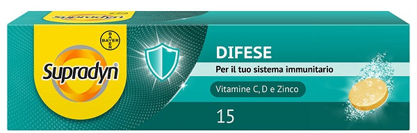 Supradyn Difese 15 Compresse Effervescenti - Supradyn Difese 15 Compresse Effervescenti