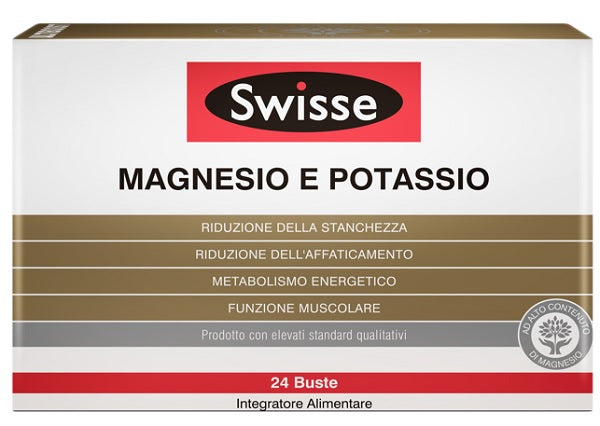 Swisse Magnesio Potassio 24 Bustine - Swisse Magnesio Potassio 24 Bustine