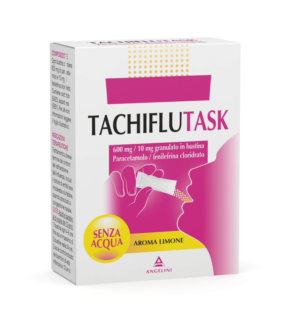 Tachiflutask 600Mg+10Mg 10 Bustine - Tachiflutask 600Mg+10Mg 10 Bustine